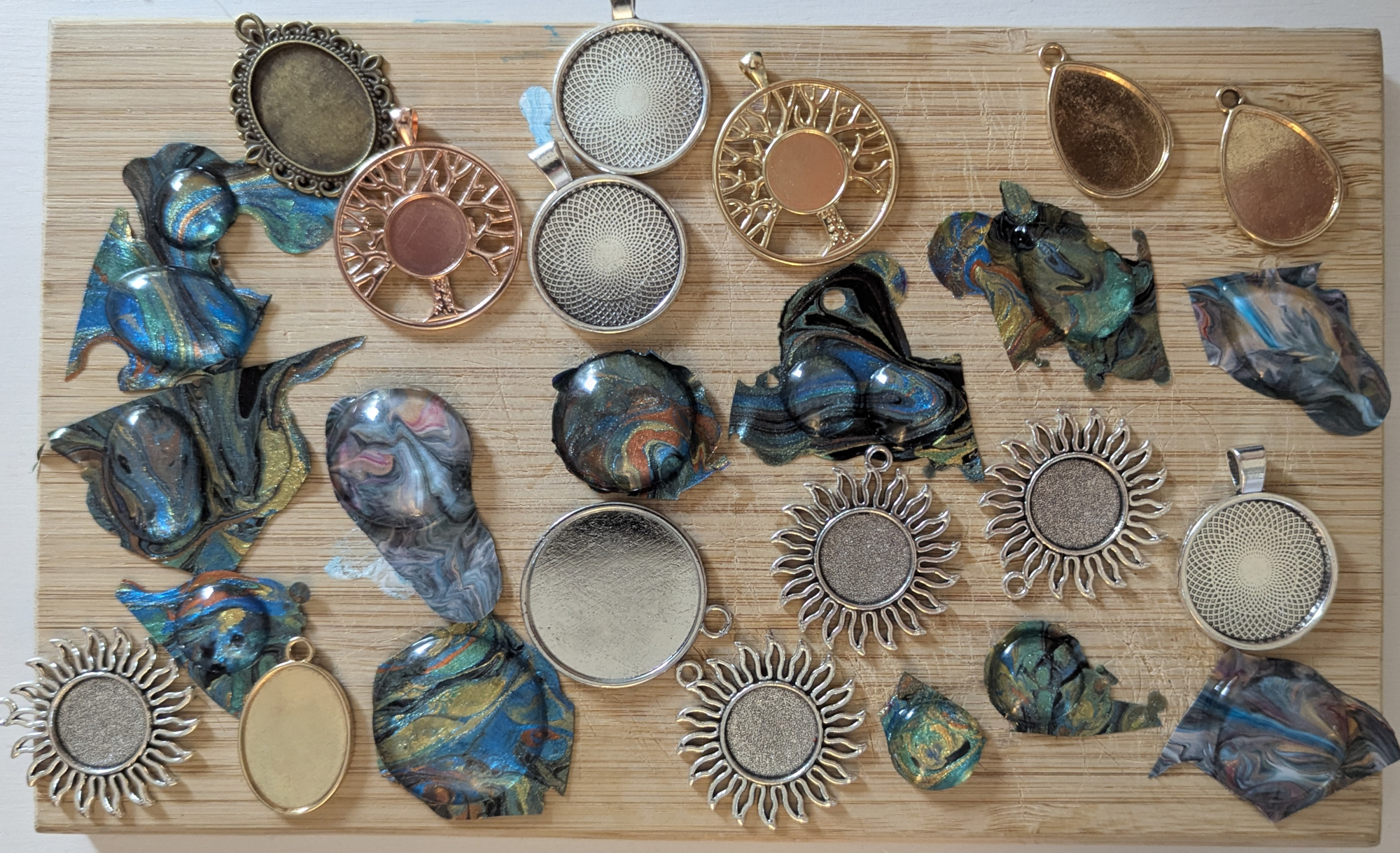 Turning Paint Skins into Jewelry